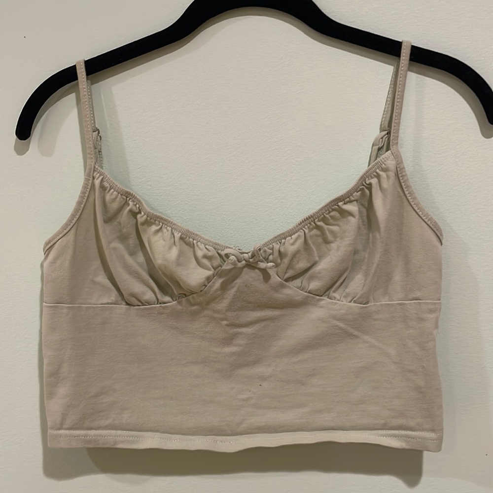 Pale green babydoll tank